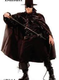 Tabi's Characters - Simply The Best Men's Costumes Zorro Costume / Masked Bandit