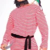 Creative Costuming Pirate Matey Striped Knit Pirate Shirt Ahoy Me Hearties!