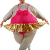 Creative Costuming Mascots Inflatable Ballerina Illusion Costume