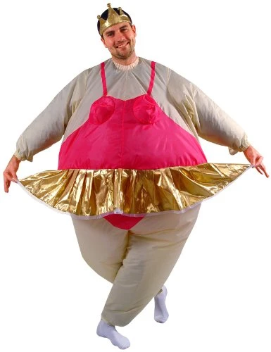 Creative Costuming Mascots Inflatable Ballerina Illusion Costume