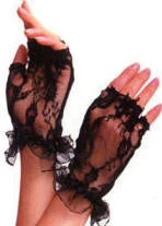 Creative Costuming Fingerless Lace Gloves