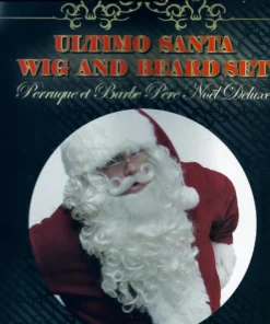 Creative Costuming Wigs & Facial Hair Santa Wig, Beard & Mustache Set Ultimo
