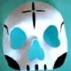 Creative Costuming Day Of The Dead Mask Half Face Skull Mask