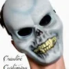 Creative Costuming Masks Crackle Skull Mask