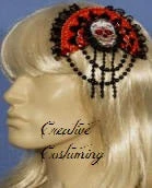 Creative Costuming Day Of The Dead Barette Ahoy Me Hearties!