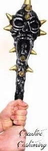 Creative Costuming 24" Fury In The Future Mad Max Spiked Skull Mace/Axe Armor & Weapons