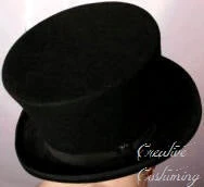 Creative Costuming Top Hat / Bell Topper Hat - Simwool Top Hats