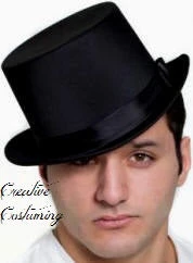 Creative Costuming Satin Top Hat Top Hats