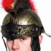 Creative Costuming Roman Helmet W/Red Brush Trim