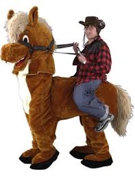 Creative Costuming Riding The 2 Person Horse Costume Mascot Mascots