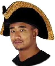 Creative Costuming Admiral, Napoleon Or Deluxe Tricorn Hat