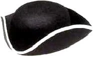 Creative Costuming Ahoy Me Hearties! Permalux Tricorn Hat