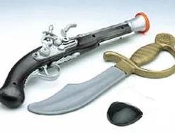 Creative Costuming Pirate Accessory Set Armor & Weapons