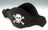 Creative Costuming Pirate Hat Crushable Foam