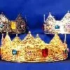 Creative Costuming King Crown With Jewel Stones & Foam Headliner