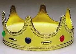 Creative Costuming Royalty Child King Crown - Jeweled Plastic