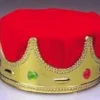 Creative Costuming Child's King's Crown Deluxe Velvet W/Lining
