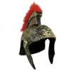 Creative Costuming Roman Helmet W/Red Feather Trim Armor & Weapons