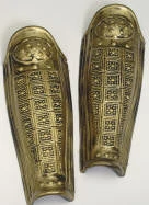Creative Costuming Armor & Weapons Gold Leg Guard Armour
