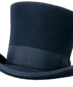 Creative Costuming Victorian Top Hat Wool / Mad Hatter / Wool Felt Flared Top Hat Top Hats