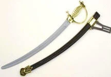 Creative Costuming Calvary Sword /Civil War Sword With Sheath 26"
