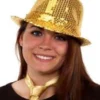 Creative Costuming Sequin Fedora Hat