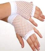 Creative Costuming Fingerless Fishnet Gloves