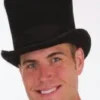 Creative Costuming Wool Felt Flared Top Hat
