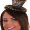 Creative Costuming Top Hats Mini Lace Top Hat Headband