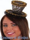 Creative Costuming Top Hats Mini Lace Top Hat Headband