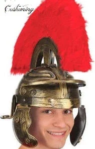 Creative Costuming Roman Legionary Helmet W/Red Trim Armor & Weapons