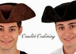 Creative Costuming Pirate Hat / Scallywag Hat Ahoy Me Hearties!