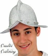 Creative Costuming Spanish Conquistador Helmet Metallic Silver Armor & Weapons