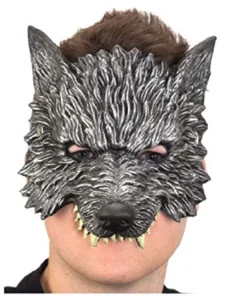 Creative Costuming Wolf Mask Grey