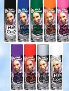 Creative Costuming Hair Color - Spray & Hair & Body Glitter Spray