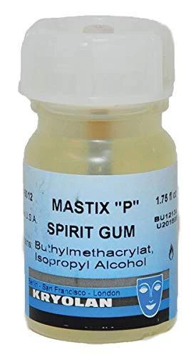 Creative Costuming Kryolan Mastix P Spirit Gum Liquid Adhesive