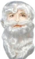 Creative Costuming Santa Claus Wig & Beard Set / Washable Bargain Santa Set V3 Wigs & Facial Hair
