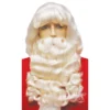 Creative Costuming Santa Claus Wig & Beard Set Supreme W/Handmade Mustache