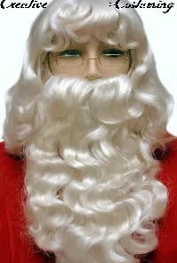 Creative Costuming Dlx Santa Claus Wig & Beard Set L002
