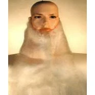 Creative Costuming Long (16") Handmade Santa Beard Wigs & Facial Hair