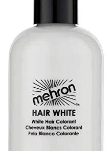 Creative Costuming Makeup Hair Whie / Hair Color Mehron
