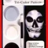 Creative Costuming Mehron Tri Color Skeleton Makeup Palette