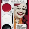 Creative Costuming Mehron Tri Color Clown Makeup Palette