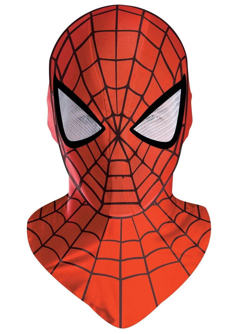 Creative Costuming Deluxe Spiderman Mask - Fabric