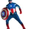 Creative Costuming Captain America Avenger Deluxe Theatrical Costume Men's Costumes