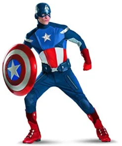 Creative Costuming Captain America Avenger Deluxe Theatrical Costume Men's Costumes