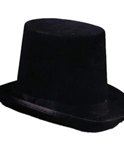 Creative Costuming Lincoln Stovepipe Hat 100% Wool Felt Top Hats