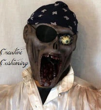 Creative Costuming Mascots Pirate Zombie Hugger/Mauler Costume