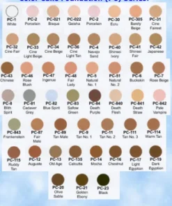 Creative Costuming Ben Nye Color Cake Foundation Makeup