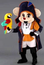 Creative Costuming Mascots Pirate Mouse Mascot Costume